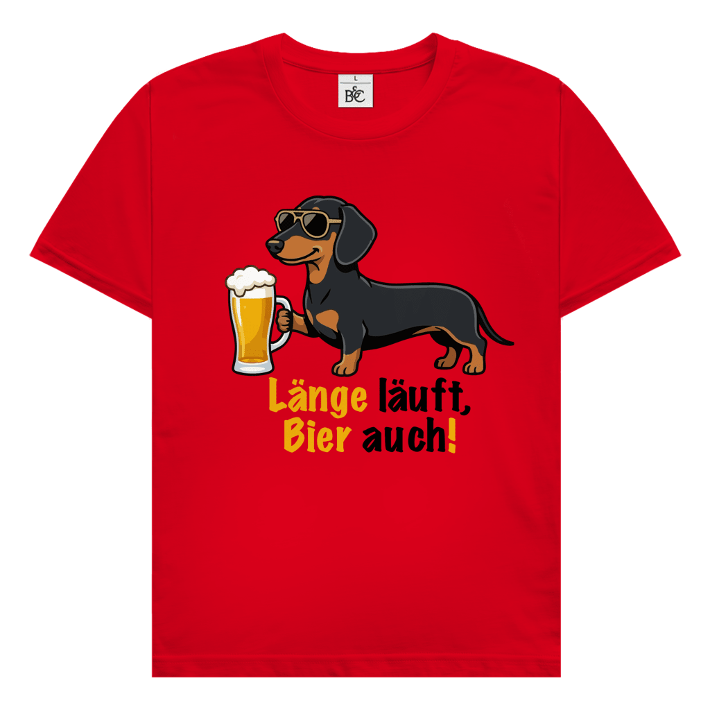 Herren T-Shirt Saufen